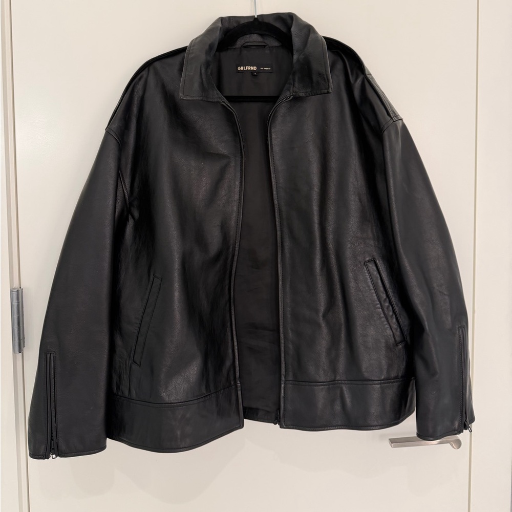 GRLFRND leather jacket